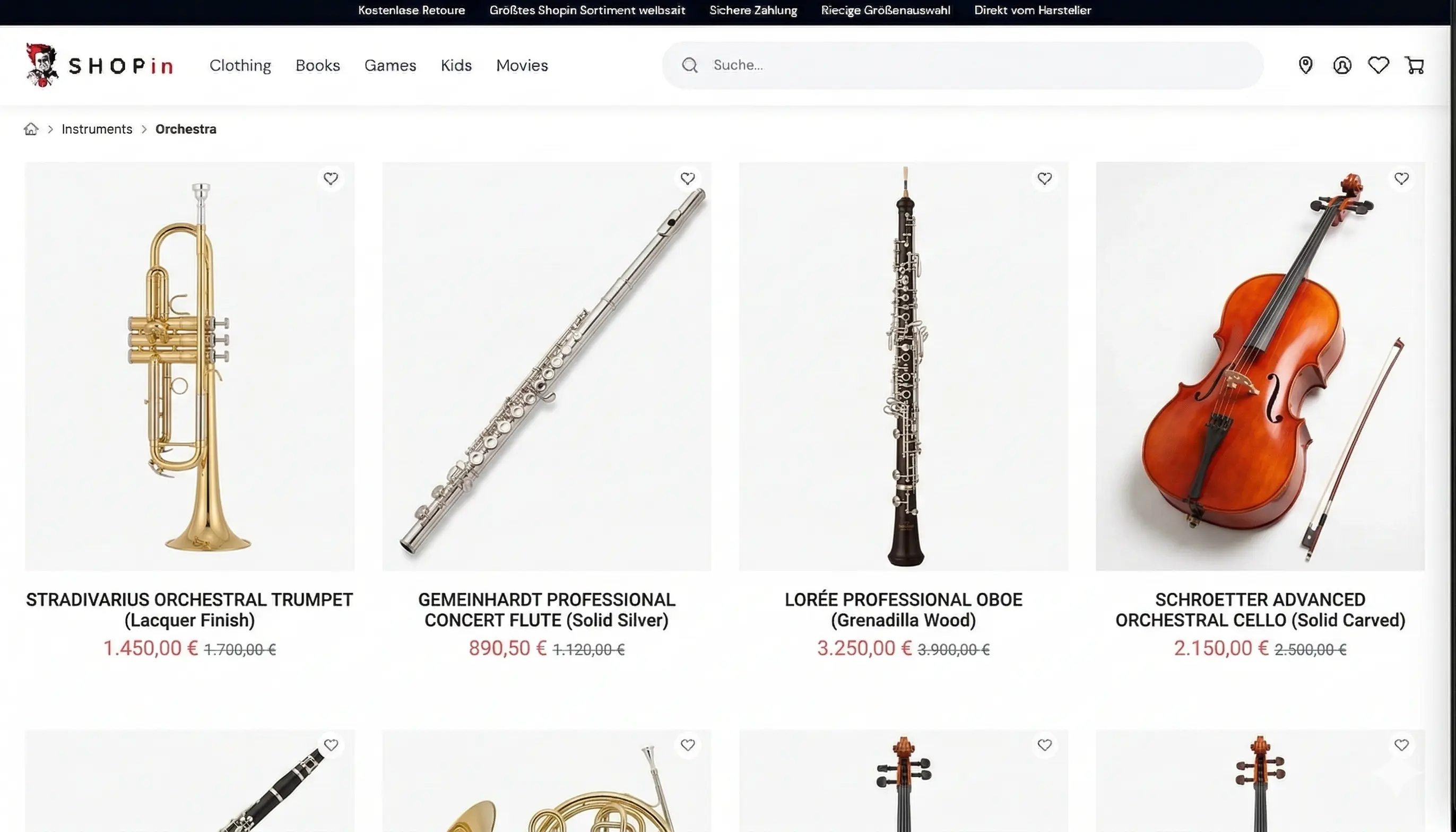 SHOPin Storefront Overview